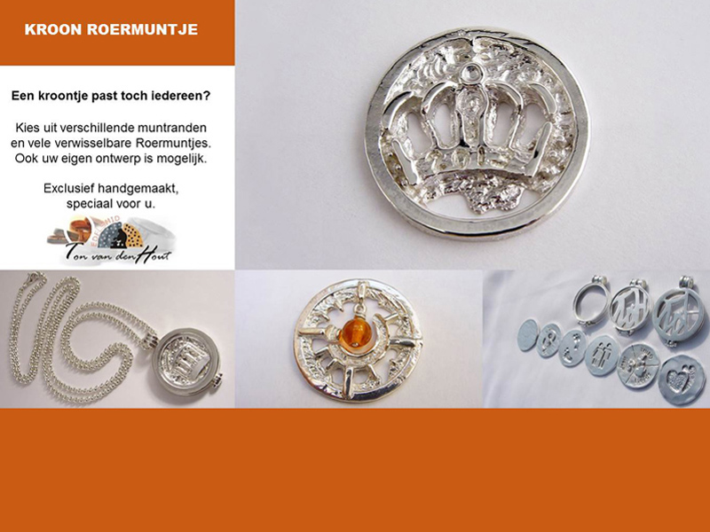 sr1420-koningsdag-roermuntje-munt-kroon-edelsmid-www.tonvandenhout.nl-edelsmeden-roermond-goudsmid-goudsmeden-sieraden-verwisselbaar-munthanger-logo's-relatiegeschenk-kado
