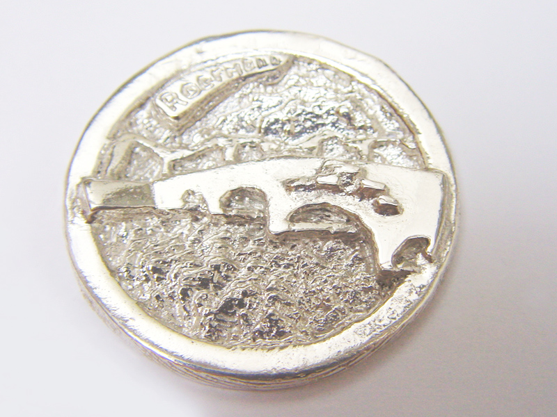 sr1653-steenen-brug-roermuntje-zilver-munt-roermond-relatiegeschenk-handgemaakt-maria-theresia-edelsmid-www.tonvandenhout.nl-logo's-herinnering-bijzonder-origineel-uniek