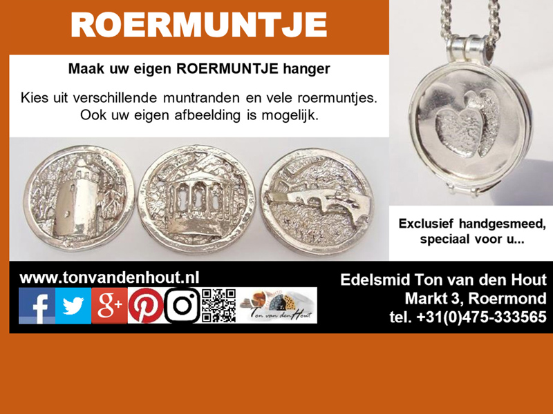 sr2018-advertentie-roermuntje-logo-logo's-zilver-hanger-kiosk-hartje-rattentoren-stenen-brug-roermond-edelsmid-munt-hartje-www.tonvandenhout.nl-goudsmid-sieraden-geschenk