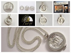 sr2230-roermuntje-kiosk-brug-rattentoren-www.tonvandenhout.nl-edelsmid-roermond-edelsmeden-goudsmid-goudsmeden-zilver-relatiegeschenk-hanger-munt-juwelier-goudsmid-sieraad