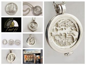 sr2232-roermuntje-kiosk-stenenbrug-rattentoren-zilver-hanger-heks-christoffel-sieraden-edelsmid-relatiegeschenk-hanger-handgemaakt-www.tonvandenhout.nl-origineel-roermond